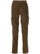 Eleventy Cargo Pocket Corduroy Trousers - Brown