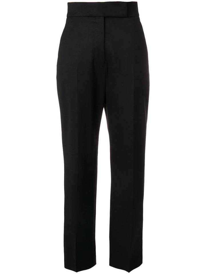 Sara Battaglia High-waisted Trousers - Black