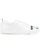 Lanvin Toe-capped Sneakers - White
