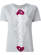 Giamba Appliqué Detail T-shirt