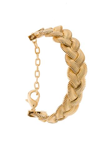 Janis Savitt Braid Bracelet - Metallic