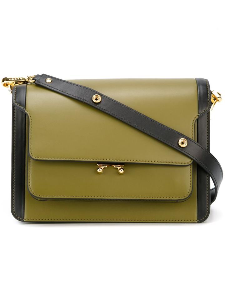 Marni 'trunk' Shoulder Bag, Women's, Green