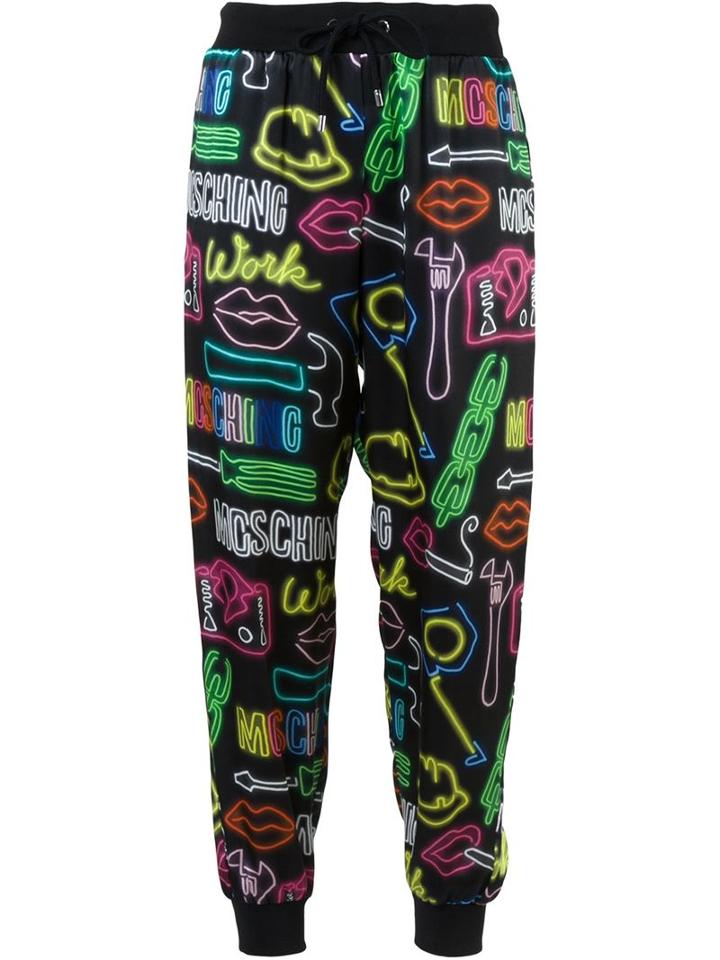 Moschino Neon Sign Track Pants