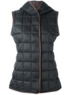 Fay Padded Vest, Women's, Size: Medium, Black, Polyamide/polyester/feather