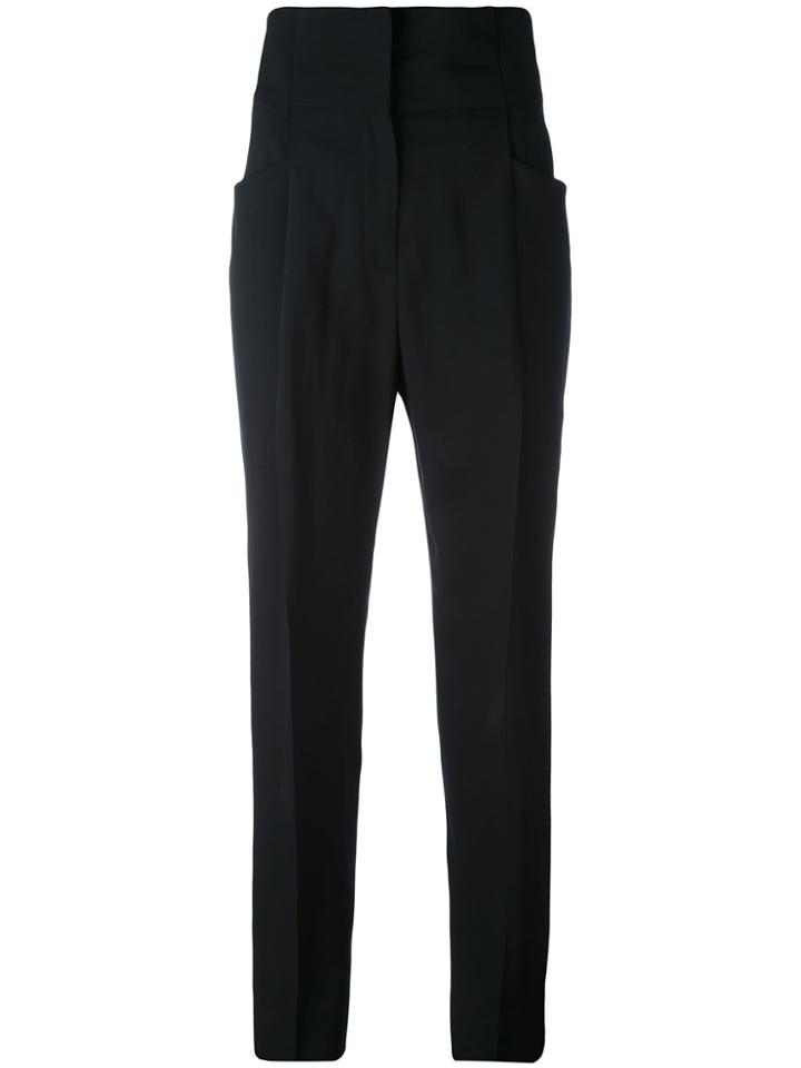 Ermanno Scervino High-waisted Trousers - Black