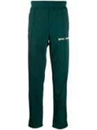 Palm Angels Jogging Tapered Trousers - Green