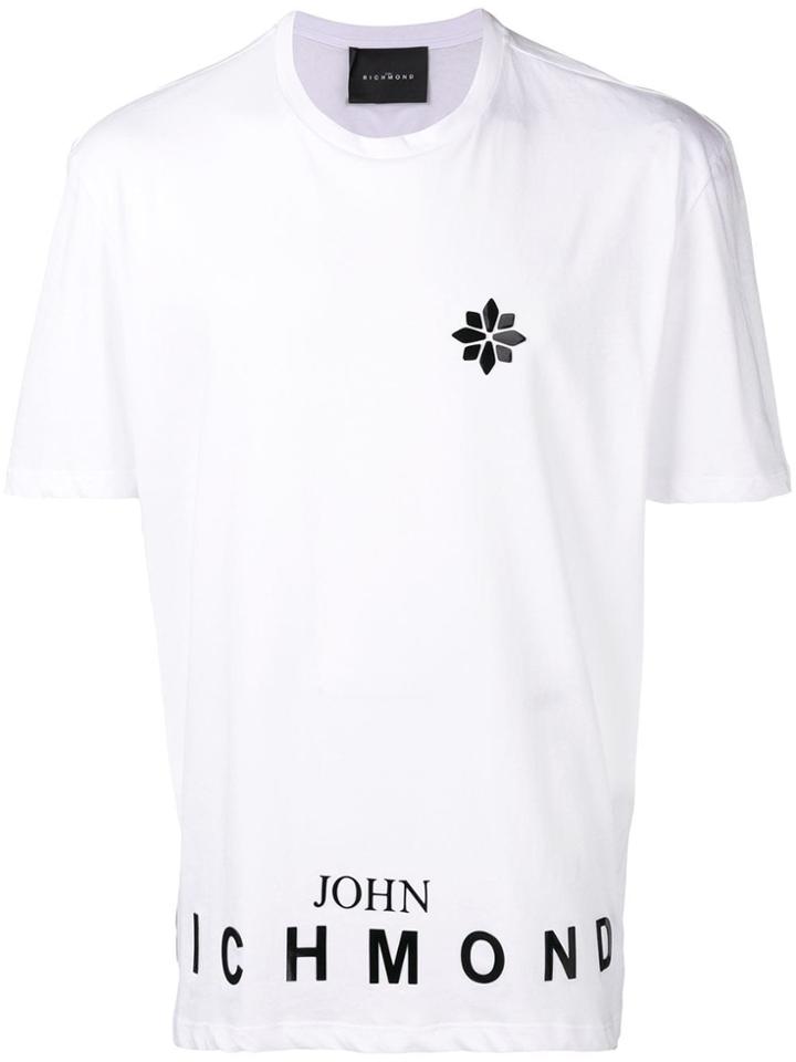 John Richmond Logo Printed T-shirt - White