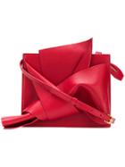 No21 Abstract Bow Cross-body Bag - Red