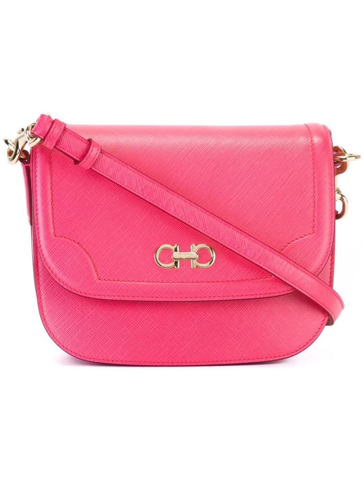 Salvatore Ferragamo 'greta' Crossbody Bag, Women's, Pink/purple