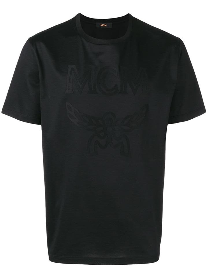 Mcm Round Neck T-shirt - Black