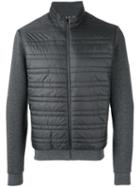 Z Zegna - Contrast Sleeve Jacket - Men - Cotton/polyester - L, Grey, Cotton/polyester