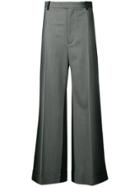 Maison Margiela Ombré Wide-leg Trousers - Grey