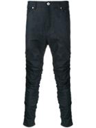 Diesel Black Gold Ruched Leg Dropped Crotch Jeans