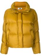H Beauty & Youth Puffer Jacket - Yellow & Orange