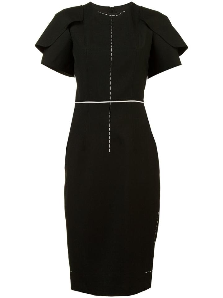 Vera Wang Vera Wang R418d24 Black Wool Or Fine Animal Hair->wool