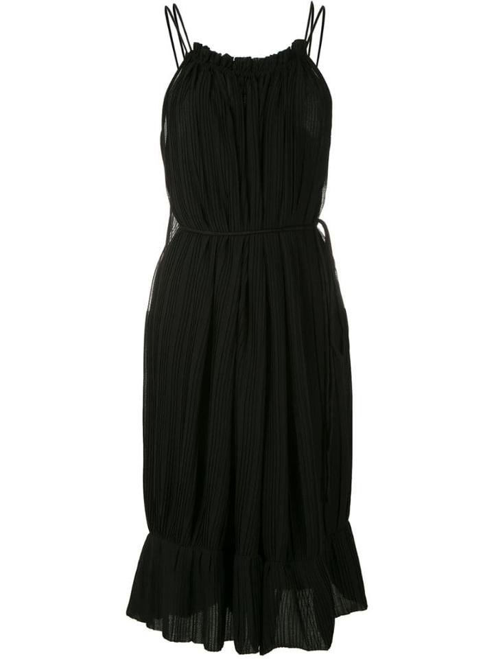 Reinaldo Lourenço Vestido Curto Laco Cintura - Black