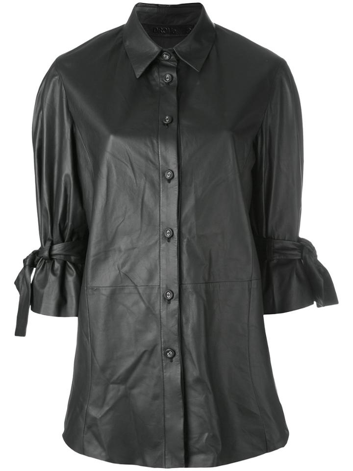 Drome Plain Shirt - Black