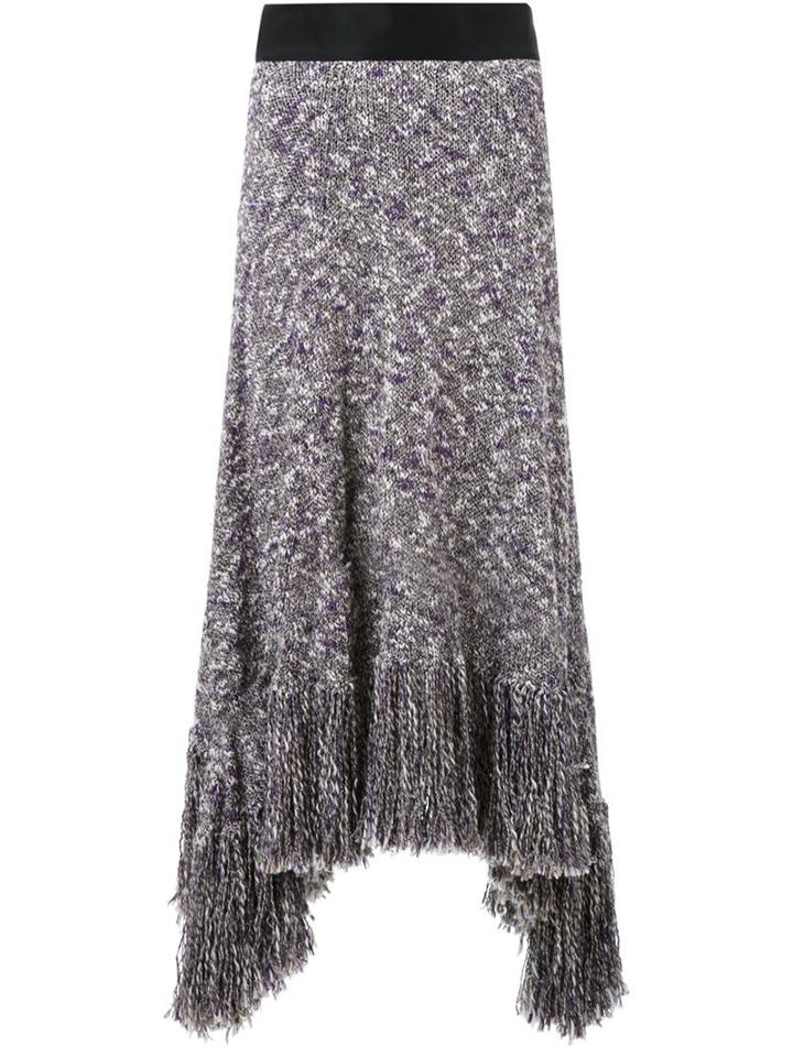Akane Utsunomiya Asymmetric Knit Skirt