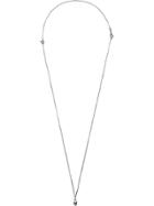 Ugo Cacciatori Skull Detail Necklace - Silver
