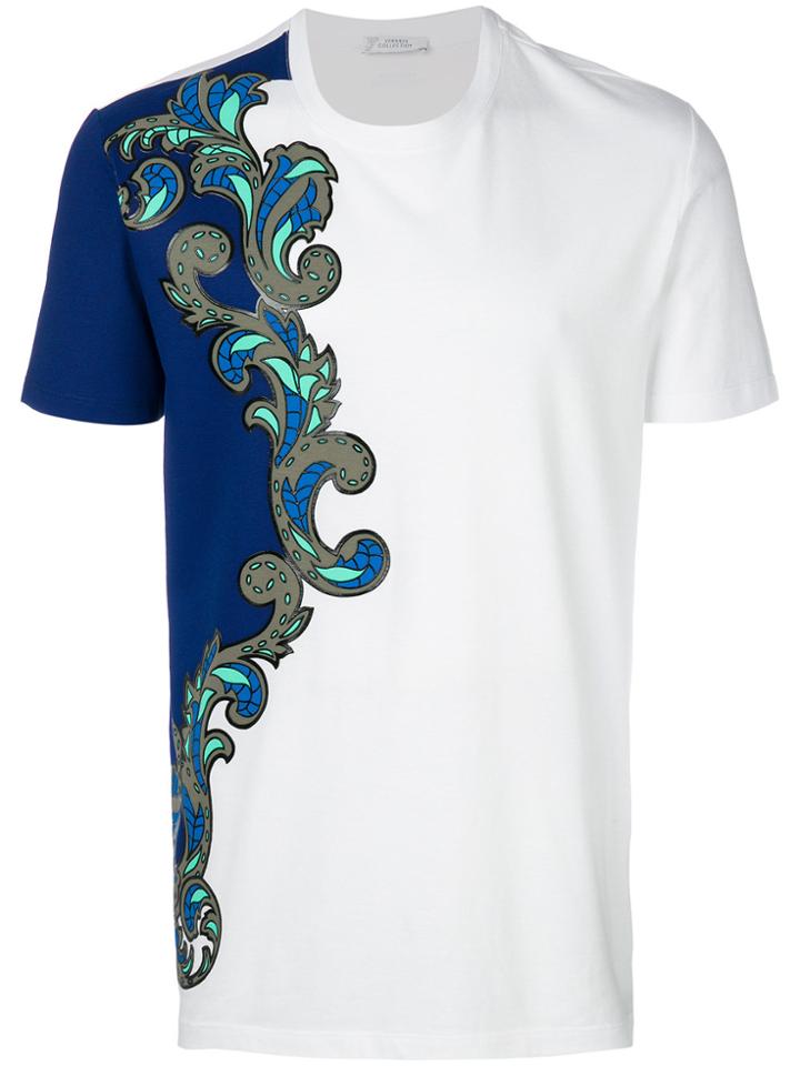 Versace Collection Baroque Print T-shirt - White
