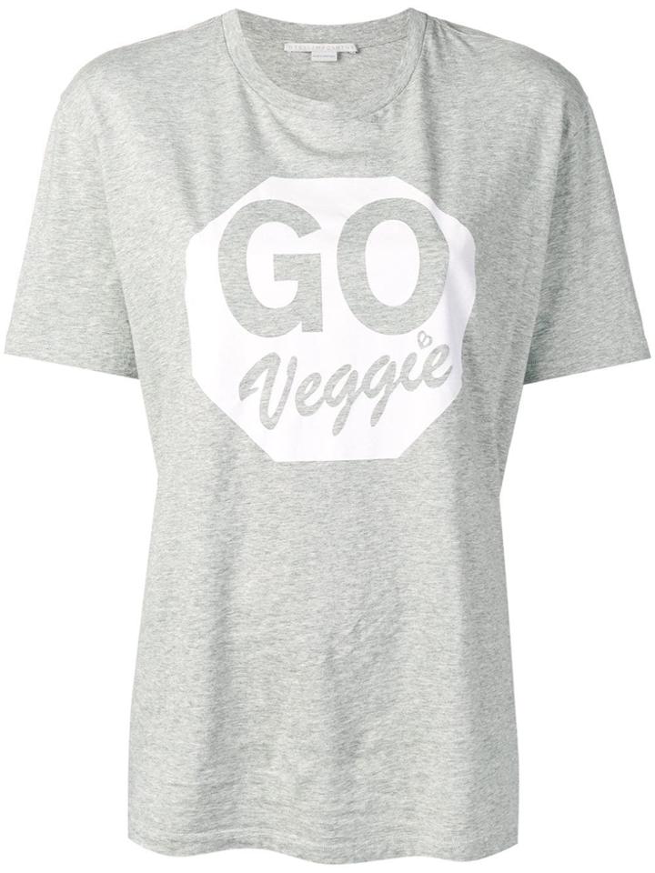 Stella Mccartney Go Veggie T-shirt - Grey