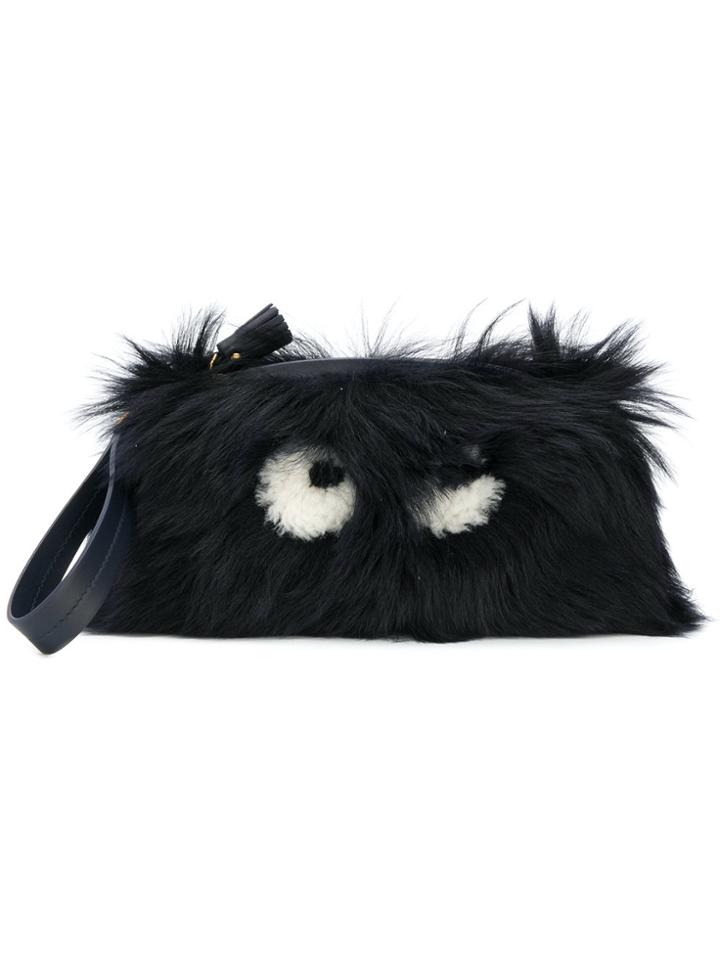Anya Hindmarch Creeper Clutch - Blue