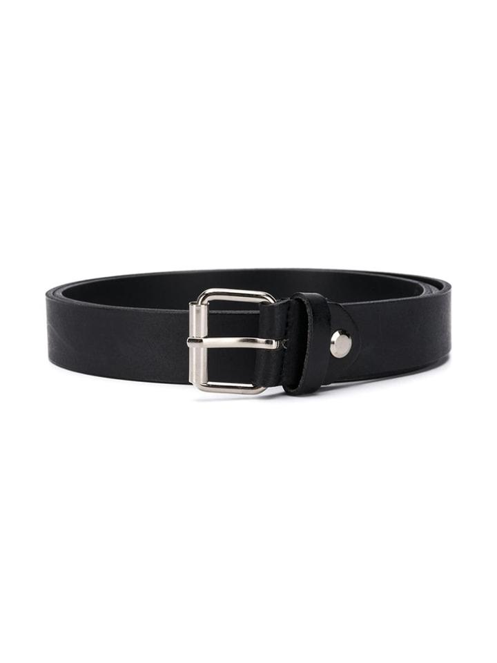 Paolo Pecora Kids Buckle Belt - Black