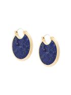 Pamela Love Mojave Large Lapis Lazuli Earrings - Blue