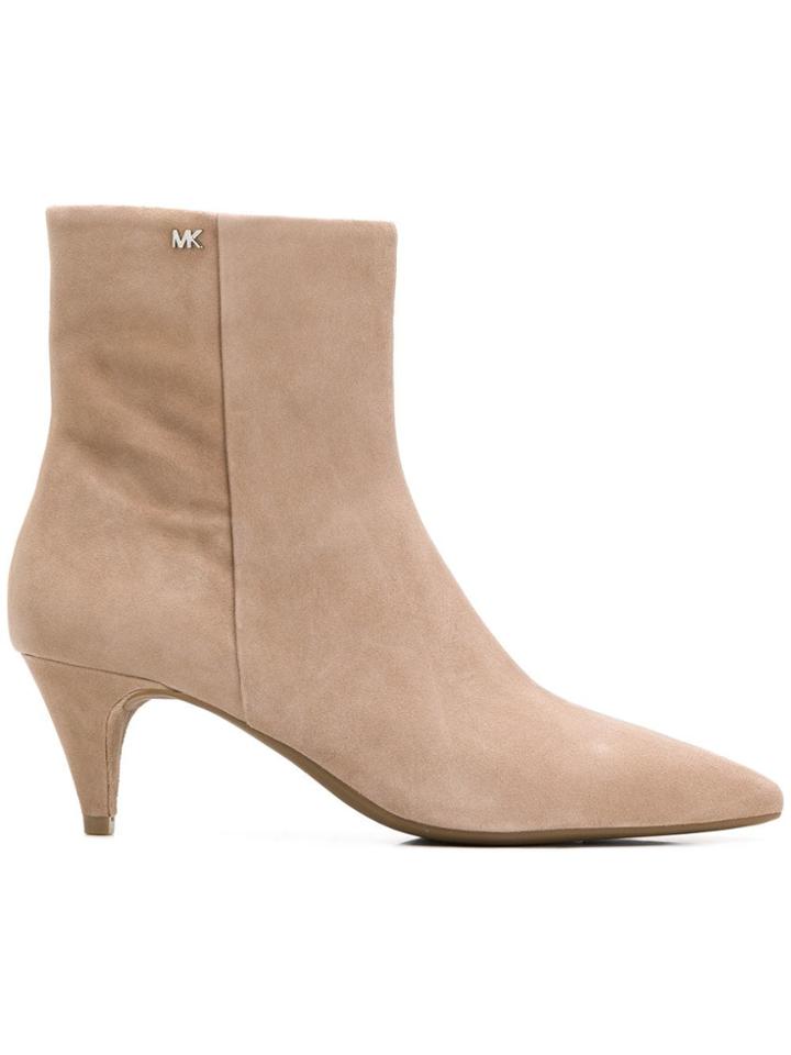 Michael Michael Kors Ankle Booties - Neutrals