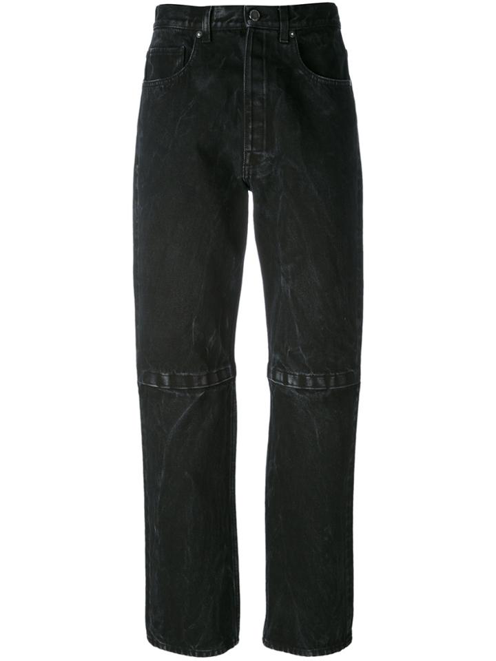 Christopher Kane Boyfriend Velcro Jeans - Black