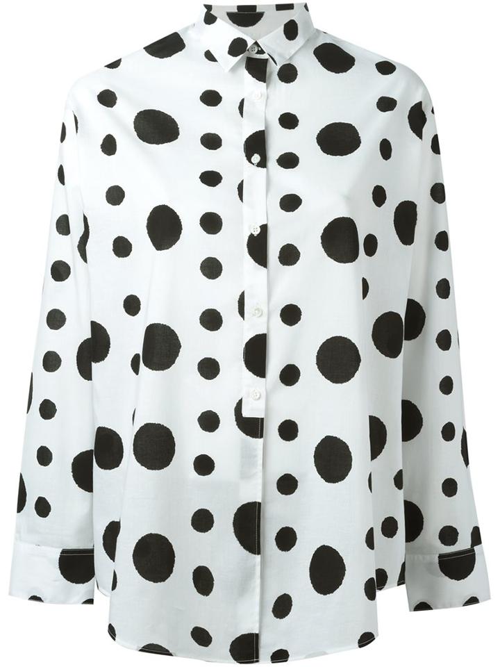 Paul By Paul Smith Polka Dot Button Down Shirt