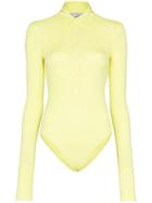Coperni Shirt Style Bodysuit - Yellow