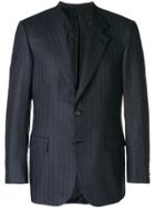Brioni Striped Blazer - Blue