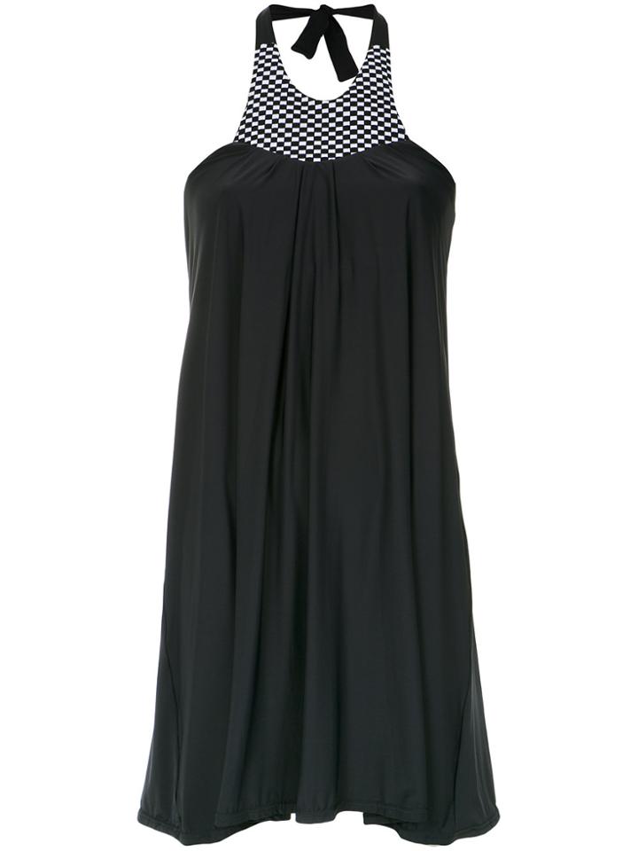 Amir Slama Halterneck Dress - Black