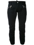 Dsquared2 - Cropped Trousers - Women - Cotton/spandex/elastane - 40, Black, Cotton/spandex/elastane