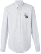 Ami Alexandre Mattiussi 'wolf' Patch Button-down Shirt