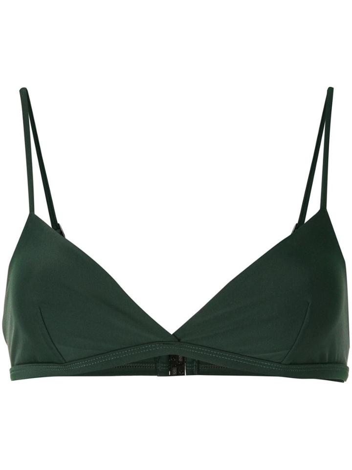Matteau The Tri Bikini Top - Green