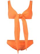 Lisa Marie Fernandez Wrap Bikini - Yellow