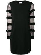 Red Valentino See Through Dress - Black