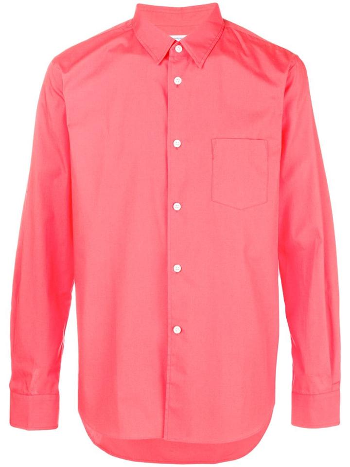 Comme Des Garçons Shirt Boys Logo Print Shirt - Red