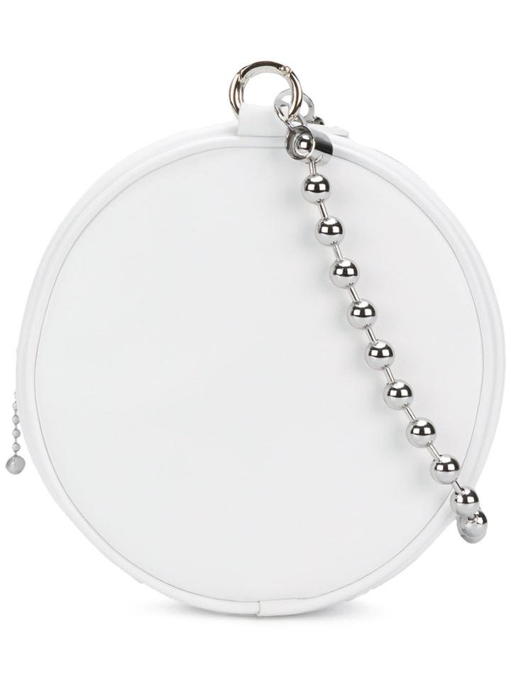 Alyx Circular Clutch Bag - White