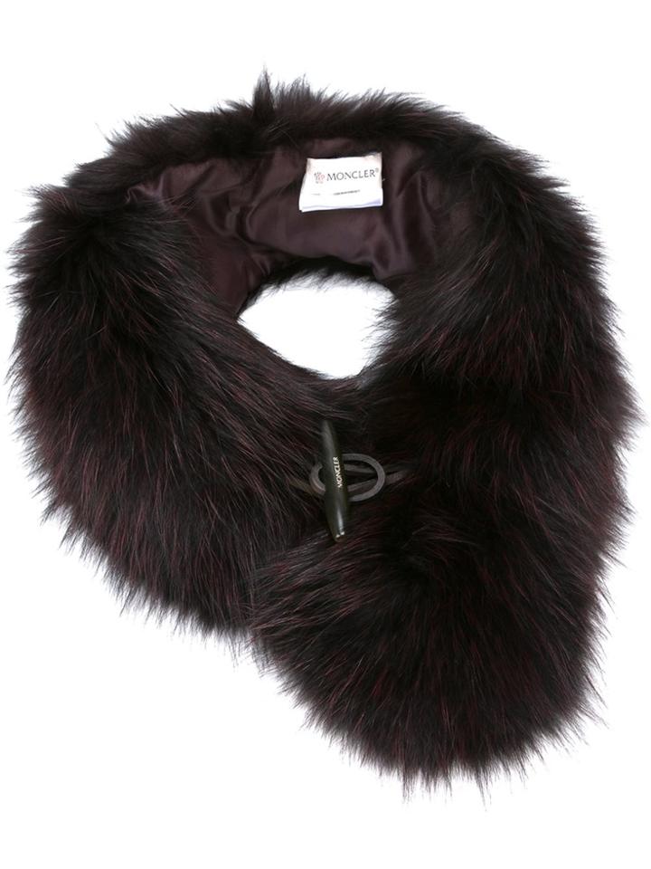 Moncler Short Scarf - Brown