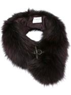 Moncler Short Scarf - Brown