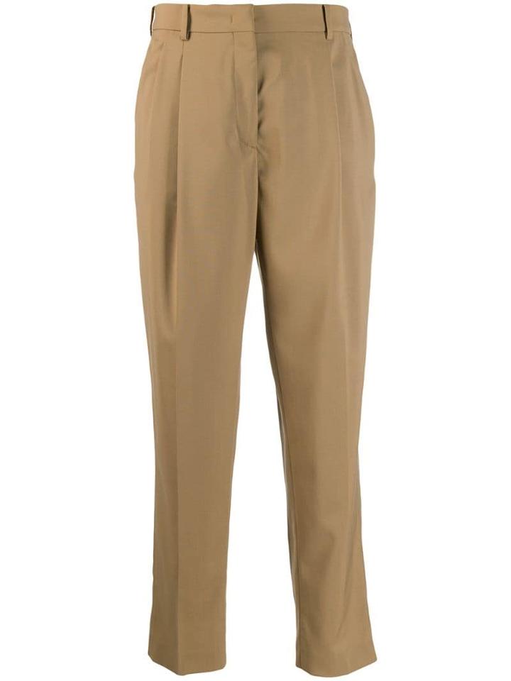 Nº21 Tailored Wool Trousers - Neutrals