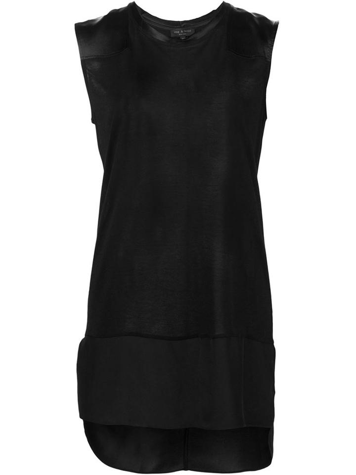 Rag & Bone Raw Edge Long 'riley' Tank Top