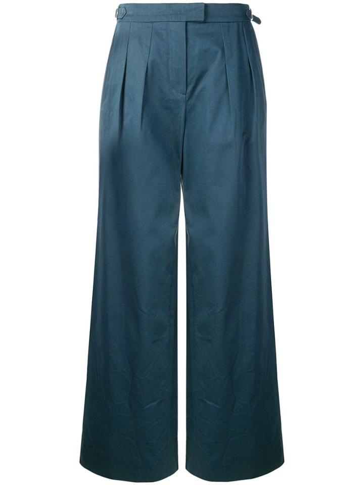 Holland & Holland Wide-leg Trousers - Blue