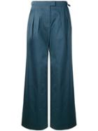 Holland & Holland Wide-leg Trousers - Blue