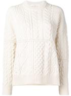 Golden Goose Deluxe Brand Chunky Knit Sweater - White