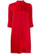 Zadig & Voltaire Roa Chemise Dress - Red