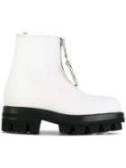 Alyx D-ring Zipped Boots - White